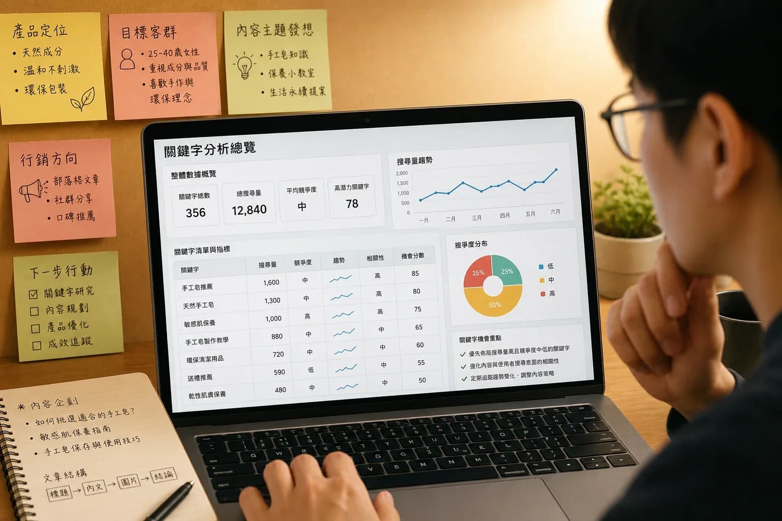 關鍵字工具選擇,3題判斷需求、資料穩定與AI工作流