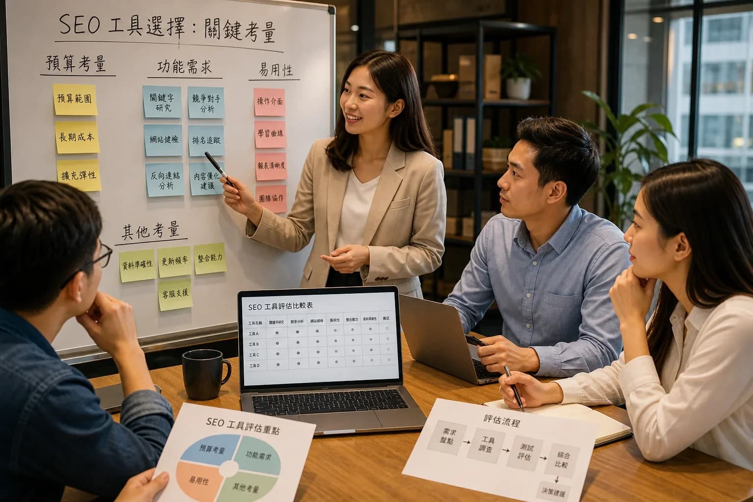 小型企業 SEO 工具選擇,5項評估重點,搭出高ROI推薦清單